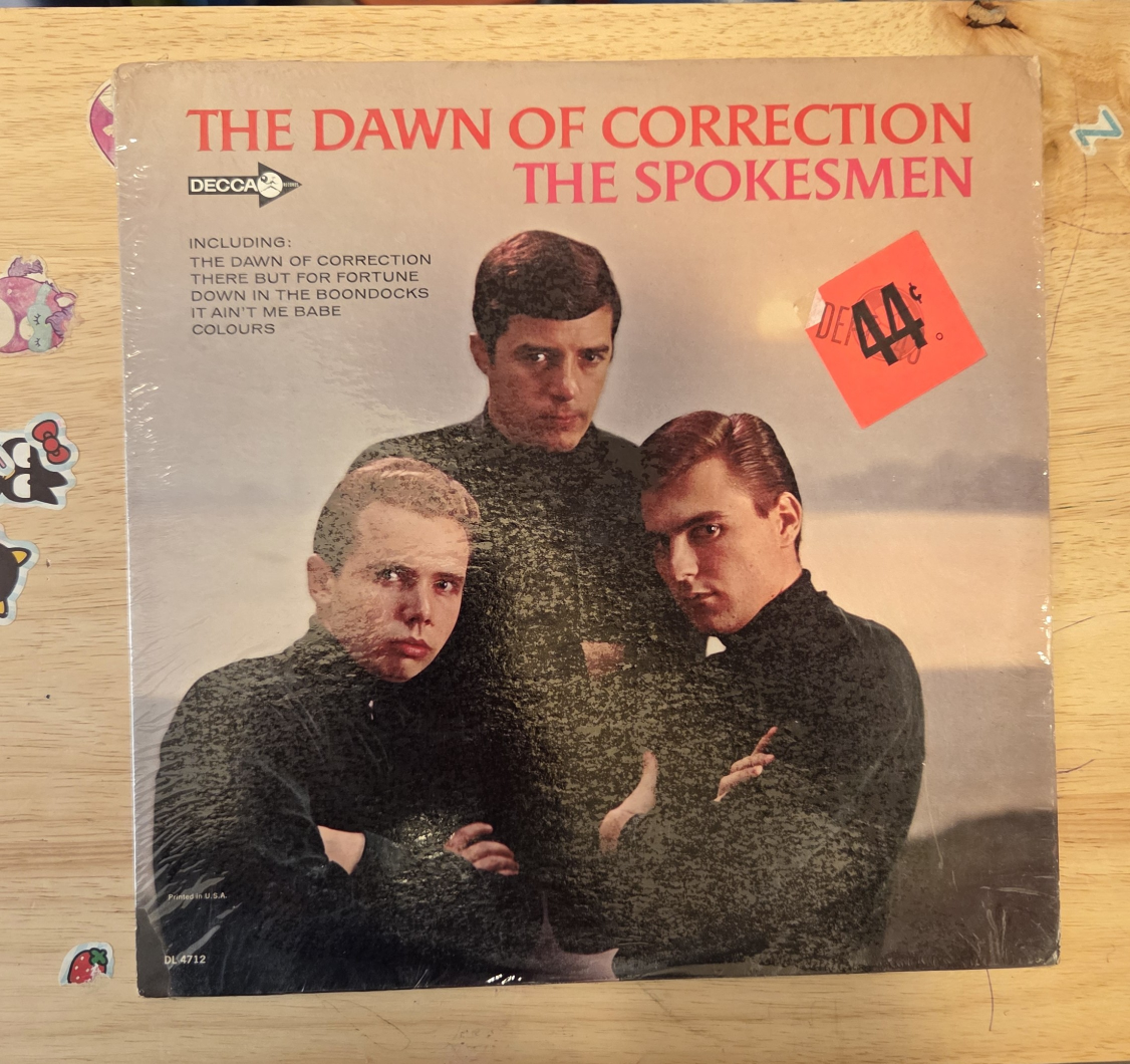 The Spokesmen - The Dawn of Correction Vinyl Record