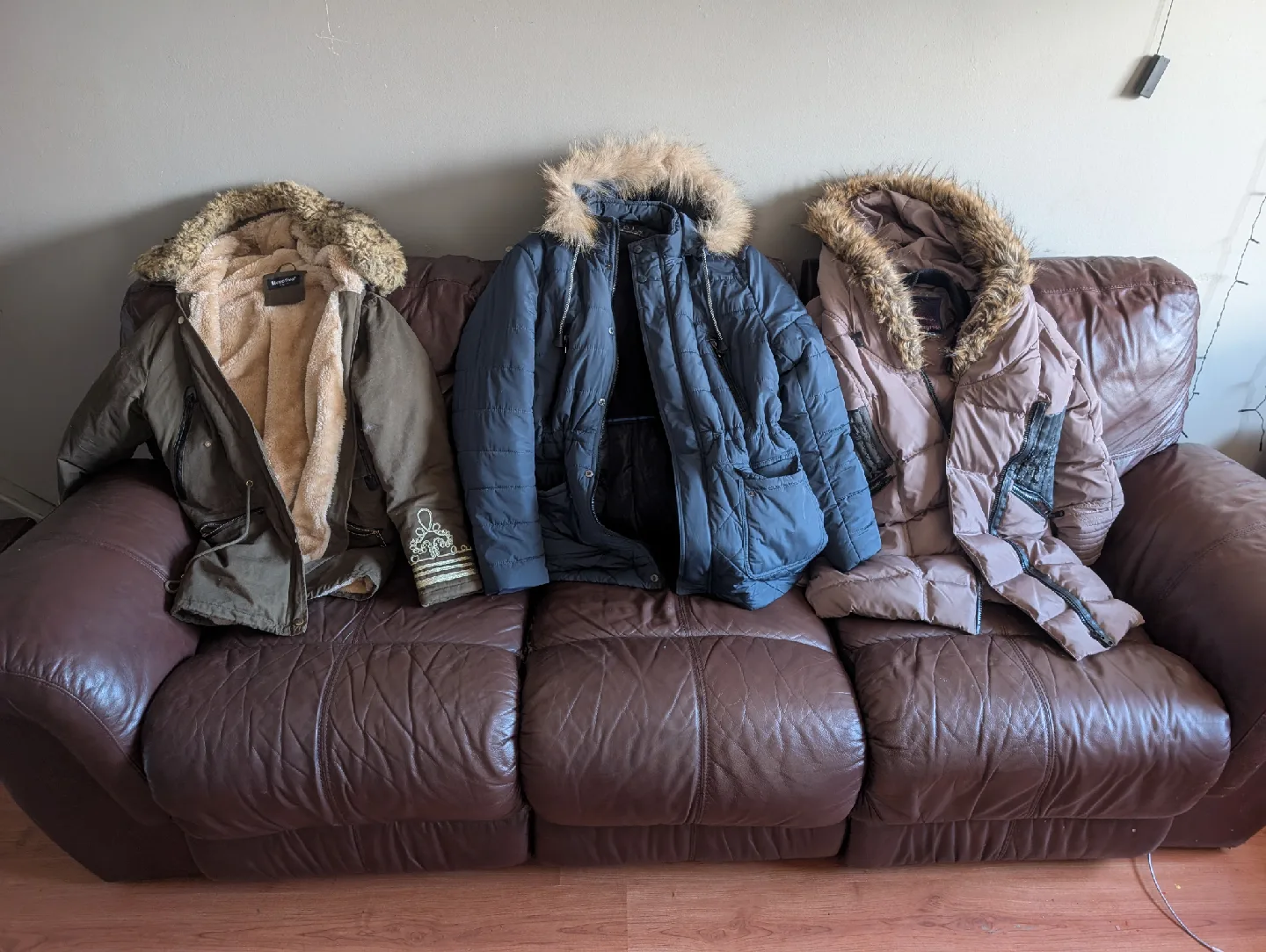 3 jackets for sale like new condition please read description