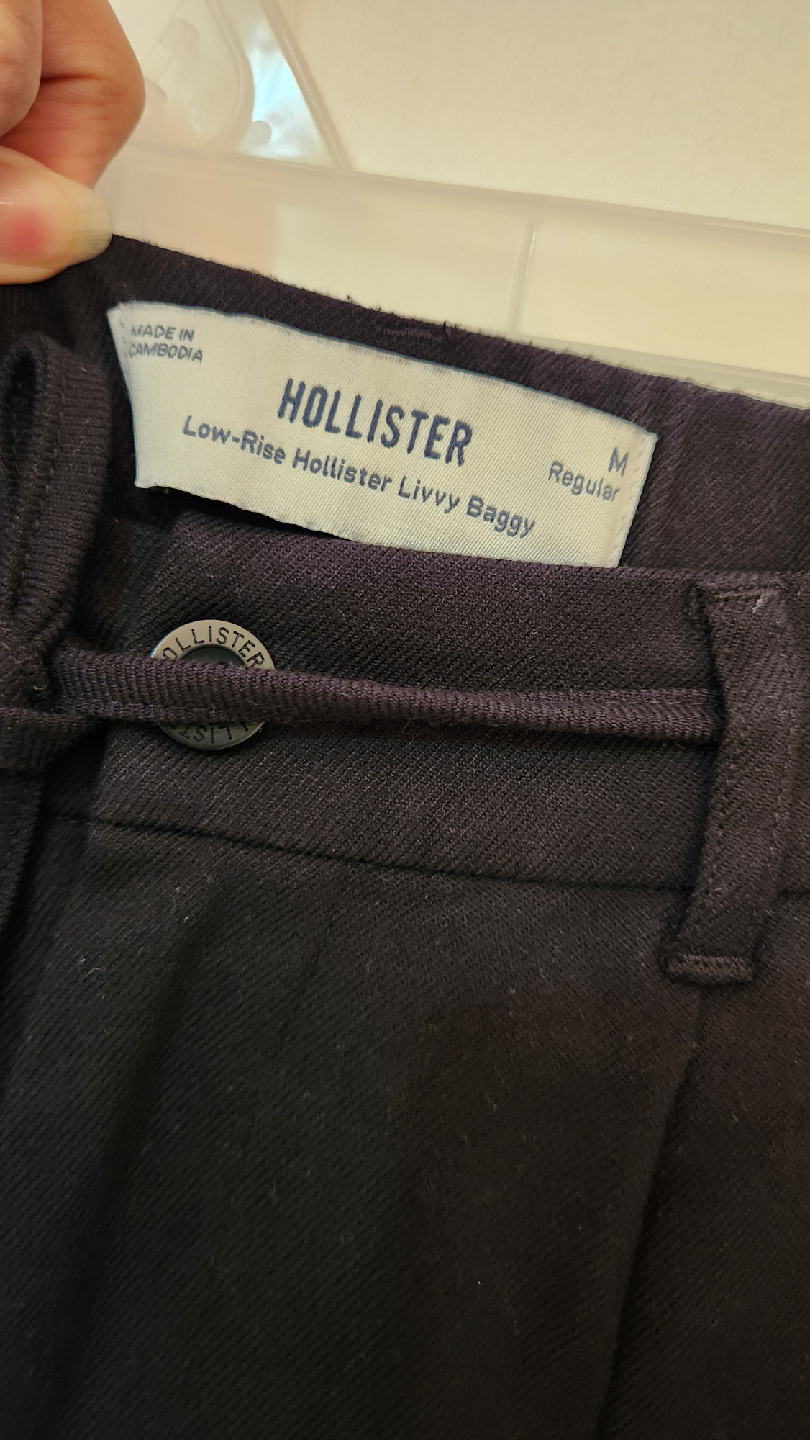 Hollister Livvy Baggy Pants - Size M - photo 4