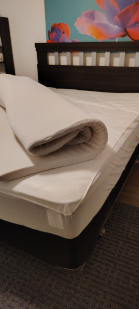 double bed with mattress - photo 2
