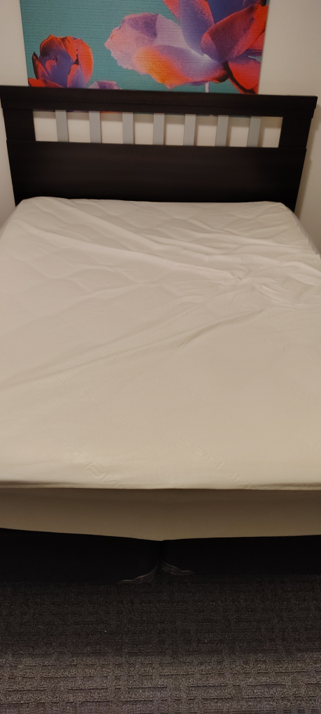 double bed with mattress - photo 3