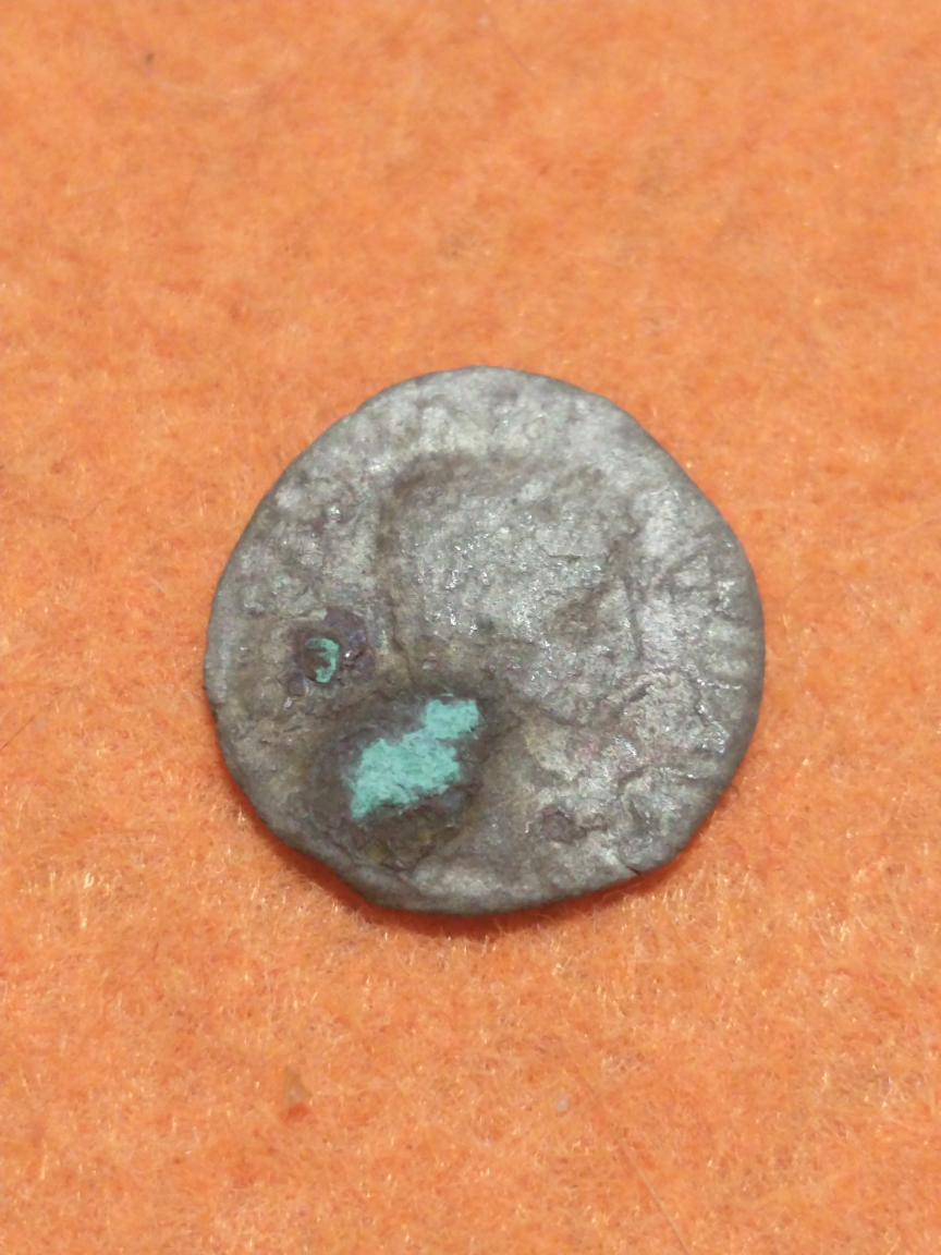 Ancient Roman silver coin, unattributed, circa 3rd-4th century