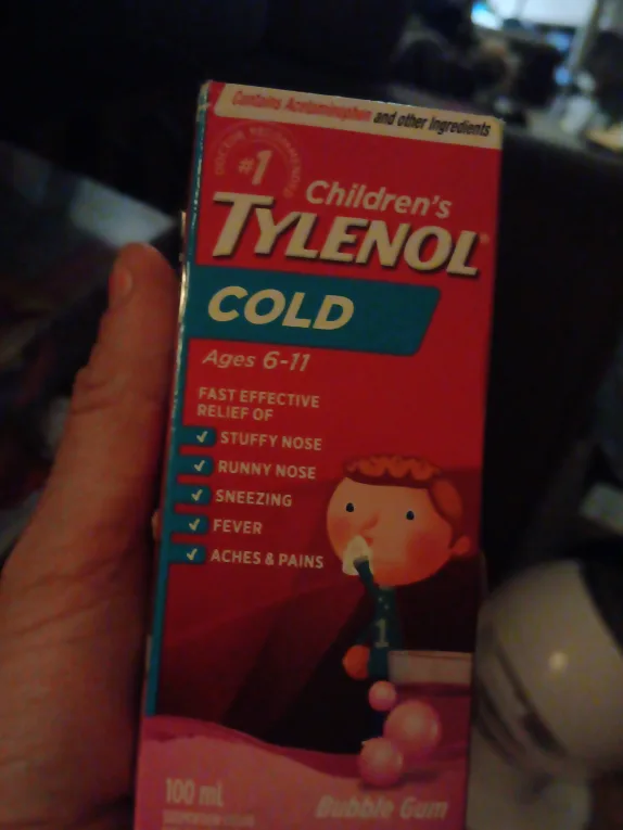 Children's Tylenol Cold, Ages 6-11  🧡 thumbnail