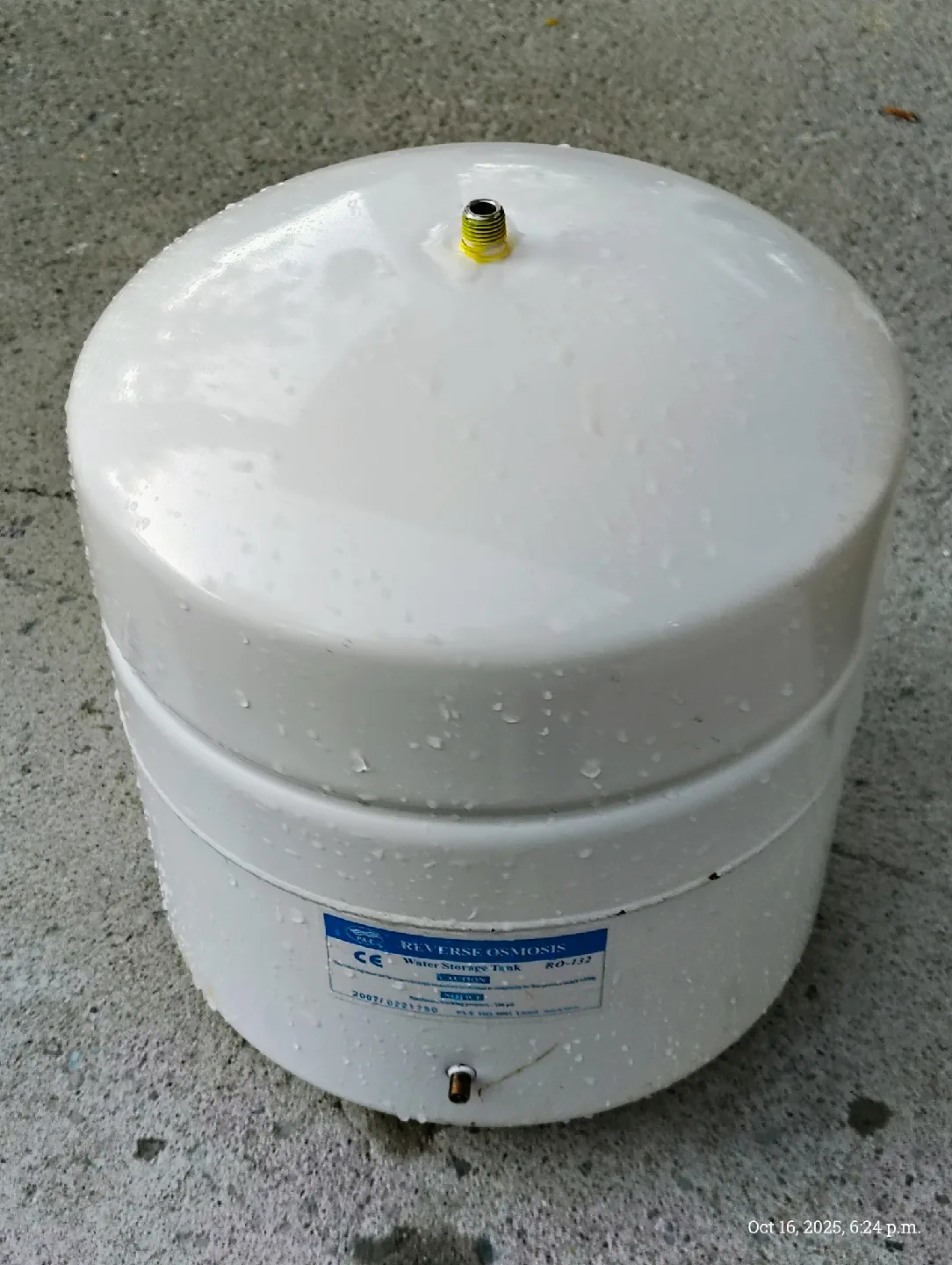 Reverse Osmosis Water Storage Tank RO-132 image indicator(2)
