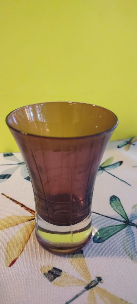 Set of 4 Coloured Glass Vases - photo 2