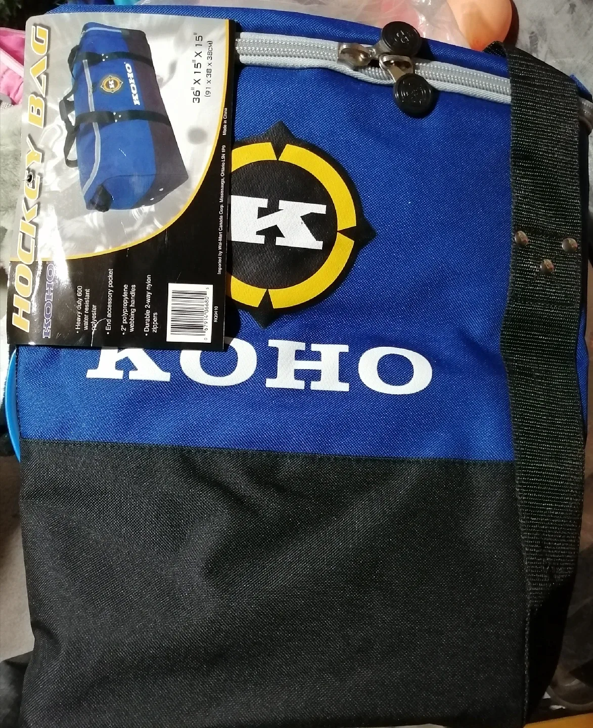 Koho Hockey Bag, 36" x 15" x 15" image indicator(2)