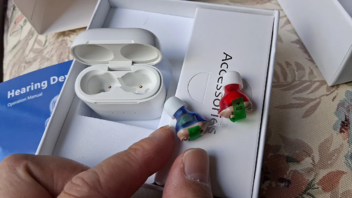 Hearing Aids, Noise Cancel, In The Ear Type, NEW thumbnail