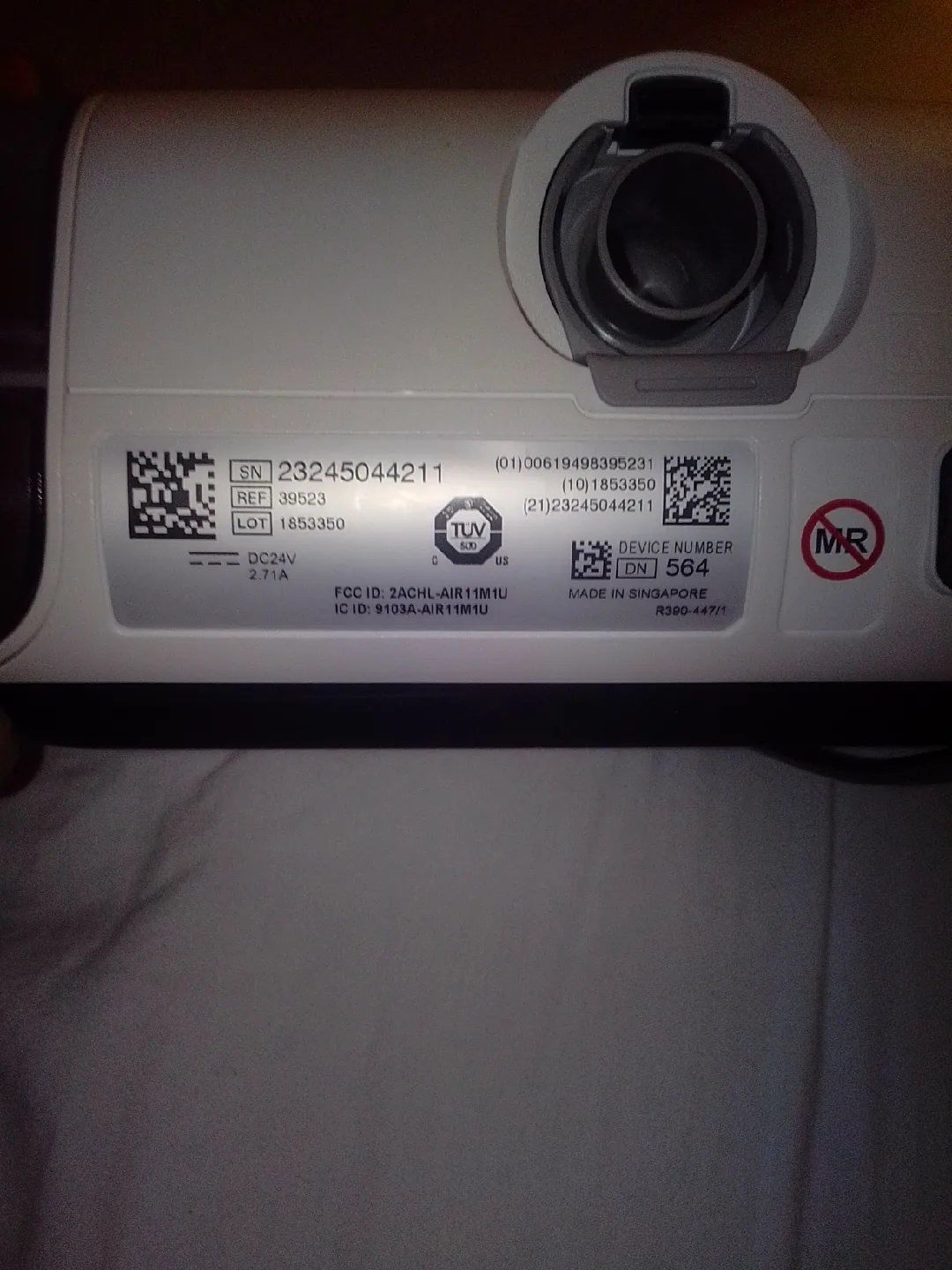 ResMed AirSense 11 CPAP Machine image indicator(5)