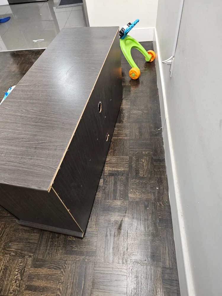 Dark Wood TV Stand thumbnail