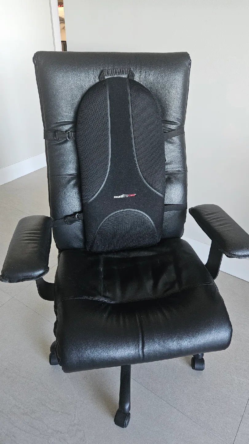 Black office leather chair image indicator(5)