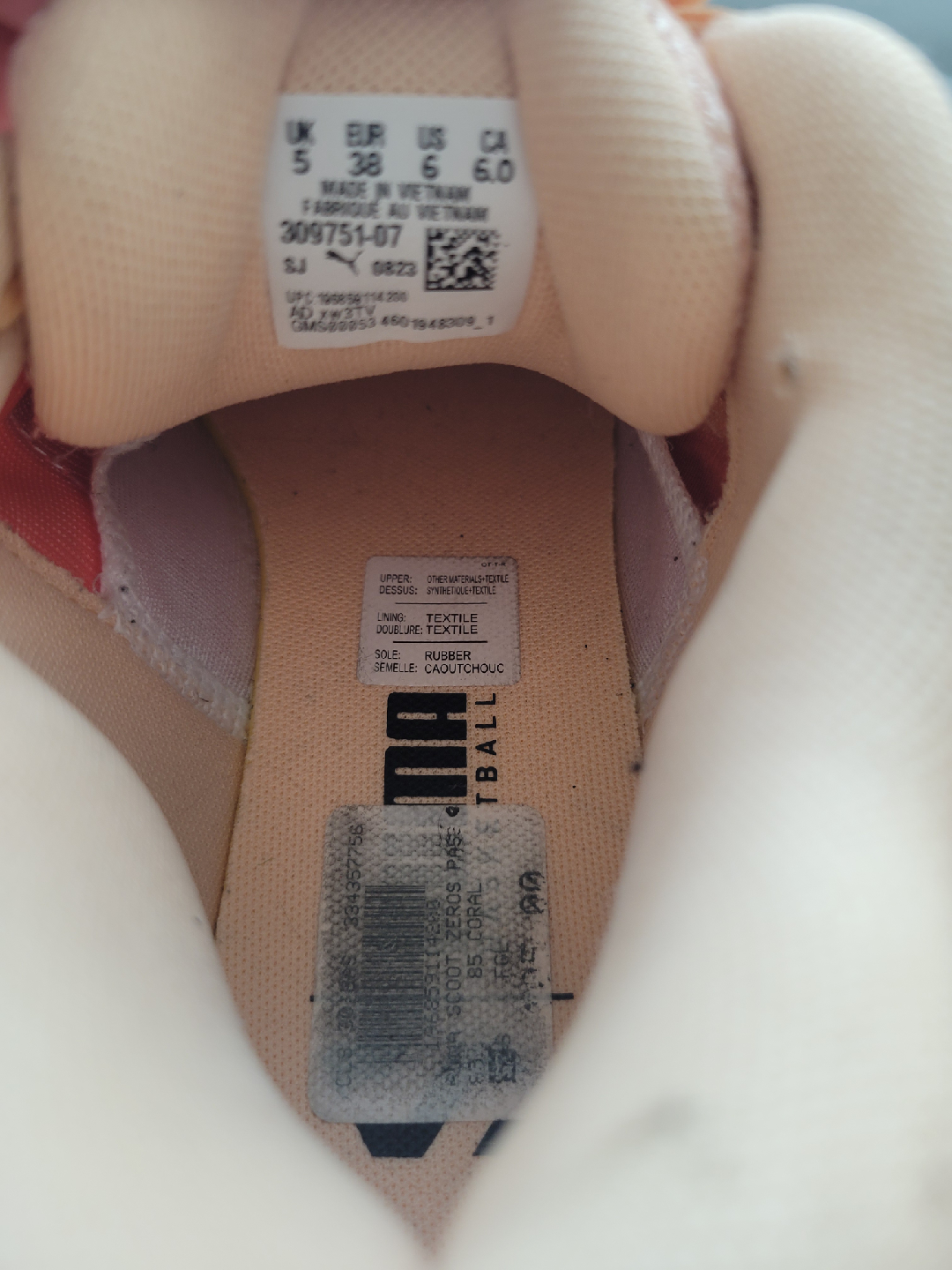 Puma Basketball Shoes, US Size 6 - photo 3
