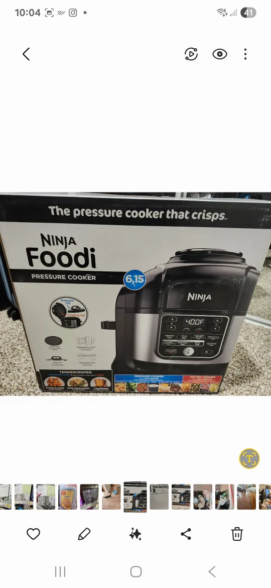 Ninja Foodi Pressure Cooker - New! thumbnail