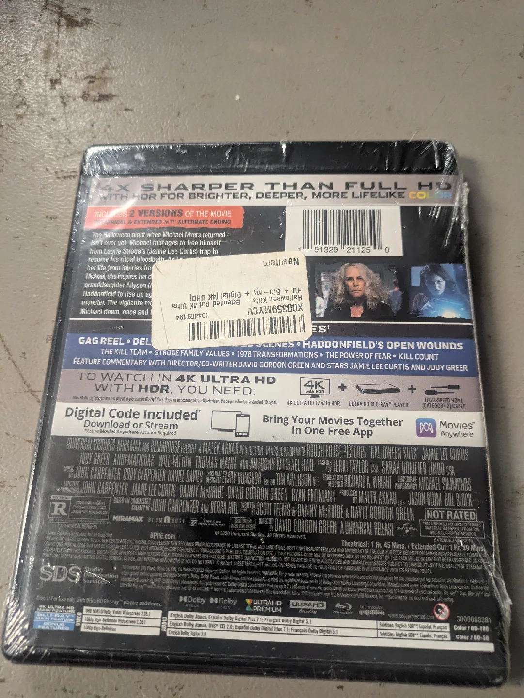 Halloween Kills 4K Ultra HD Blu-ray (Extended Cut) NEW image indicator(2)
