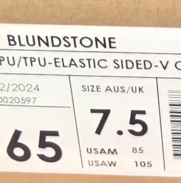 Blundstone 165 Black CSA Boots - US Women's 10.5