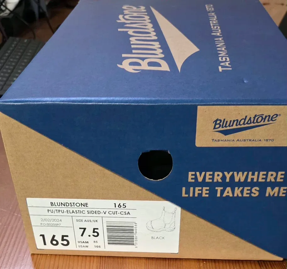 Blundstone 165 Black CSA Boots - US Women's 10.5 image indicator(2)