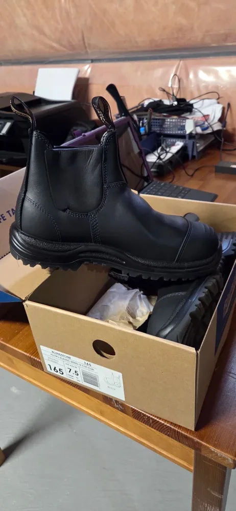 Blundstone 165 Black CSA Boots - US Women's 10.5 image indicator(3)