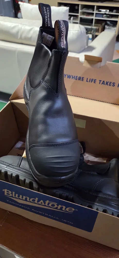 Blundstone 165 Black CSA Boots - US Women's 10.5 image indicator(4)