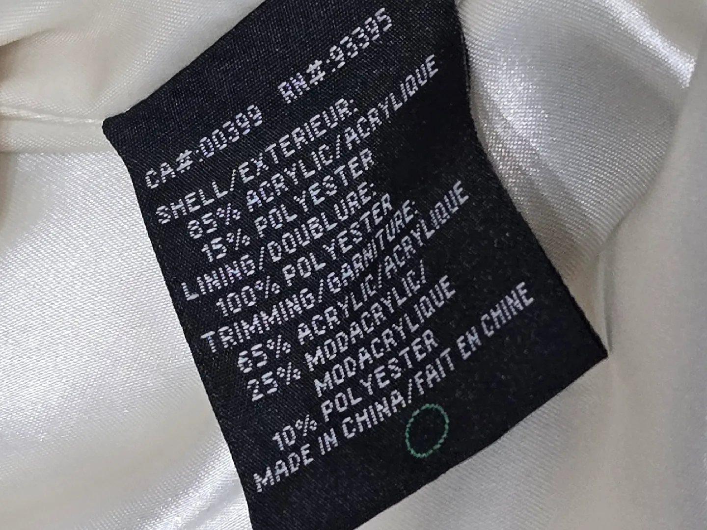 Mar-Lo Faux Fur Hooded Coat - Size M/M image indicator(4)