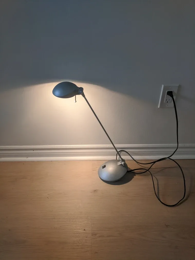Silver Desk Lamp image indicator(5)