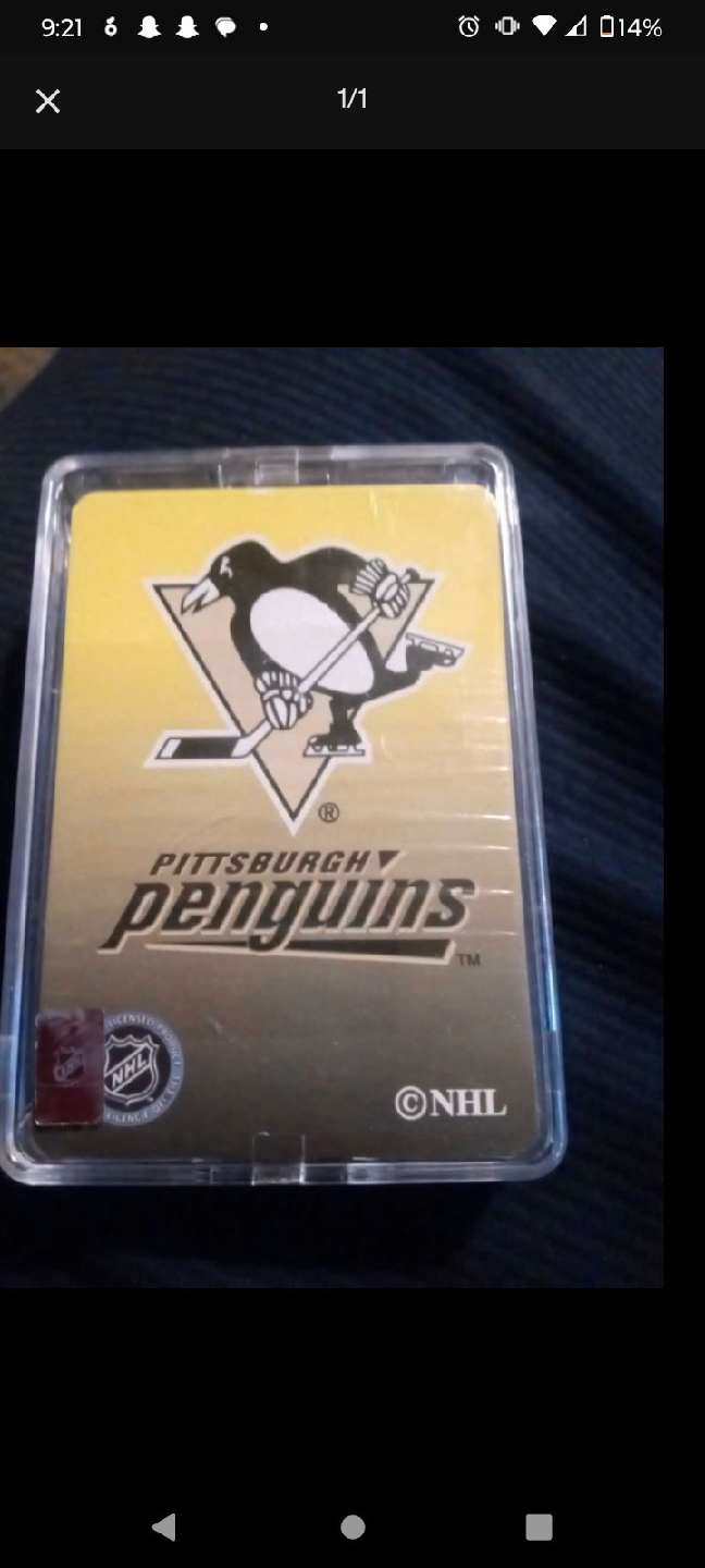 NHL Pittsburgh Penguins play Card - photo 2