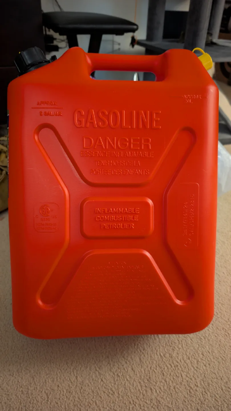 Costco Scepter 20L/5.3 US Gallon Gasoline Container image indicator(3)