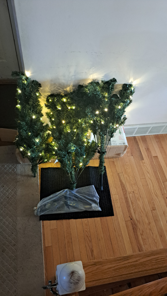 Holiday Time 7-ft Pre-Lit Sonoma Pine Tree - photo 2
