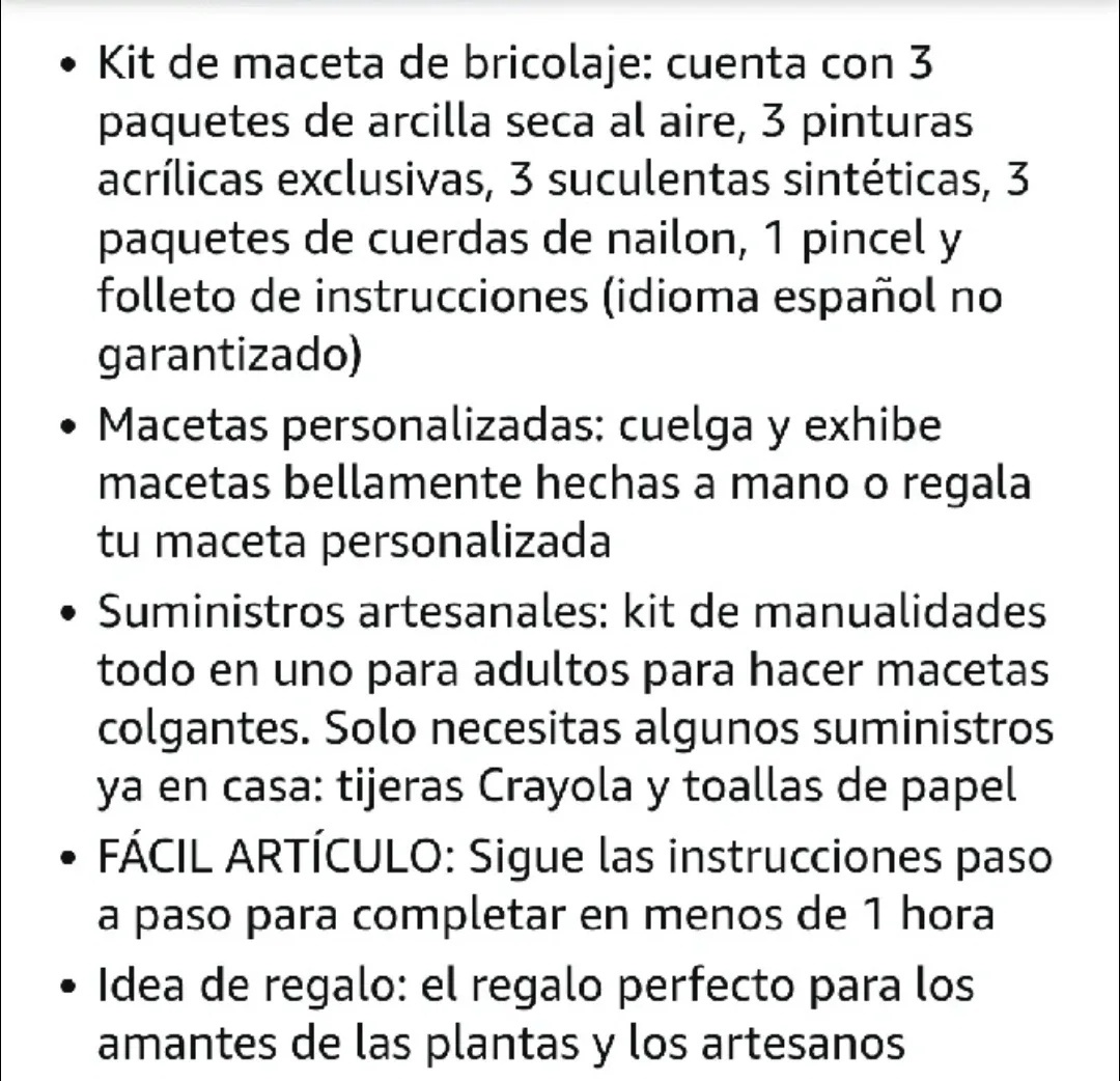 Crayola Signature Hanging Planters DIY Craft Kit image indicator(4)