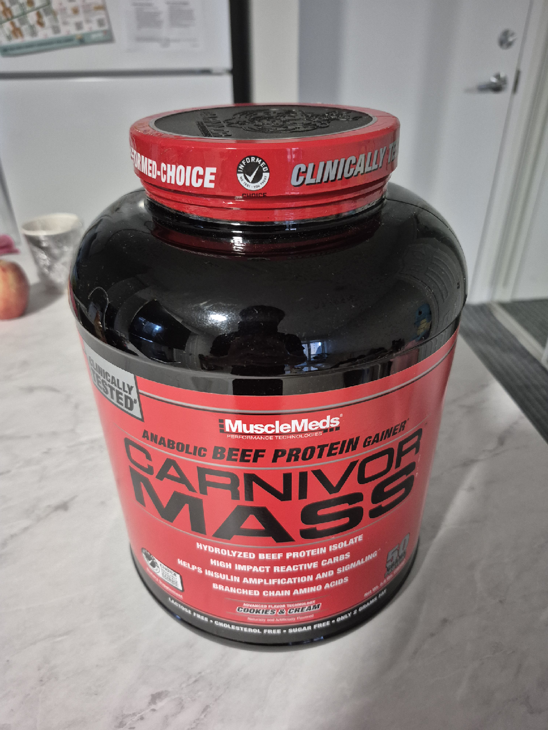 MuscleMeds Carnivor Mass Gainer - Cookies & Cream