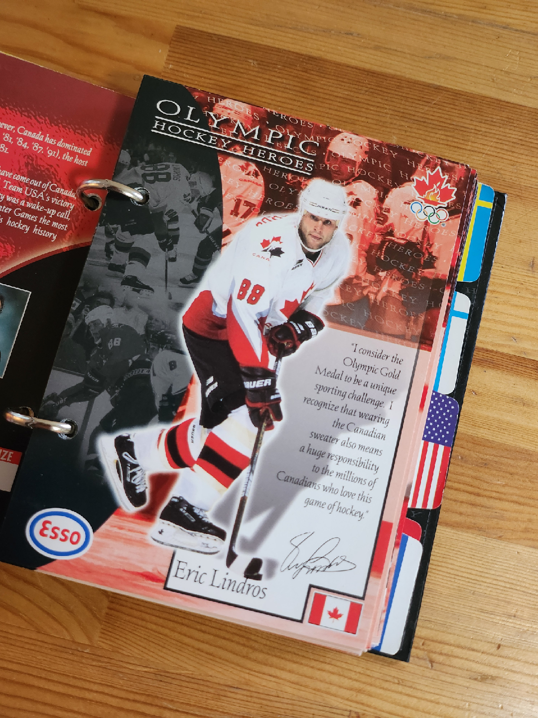 Olympic Hockey Heroes Binder ❤️ - photo 3