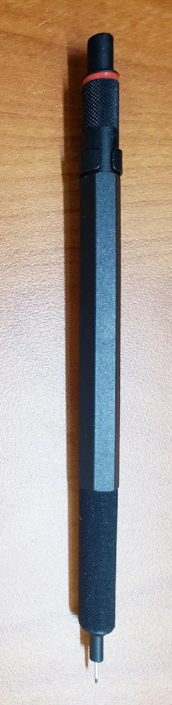 Rotring 600 Mechanical Pencil 0.5mm - Black image indicator(2)