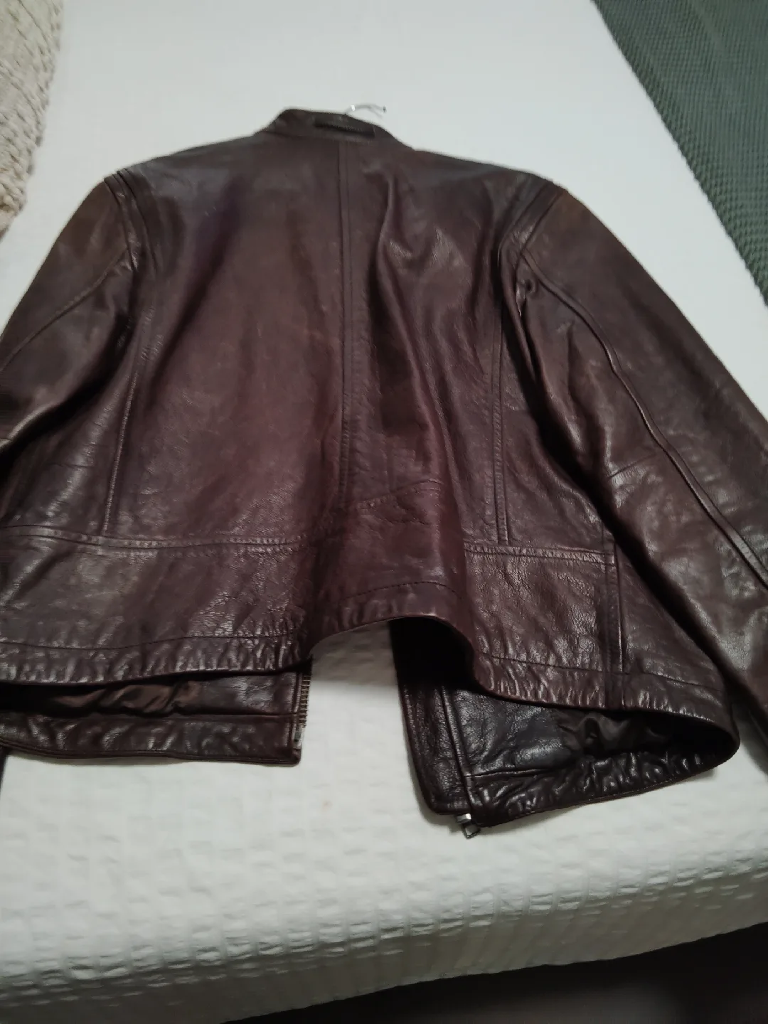 Banana Republic Leather Jacket, Size L image indicator(5)