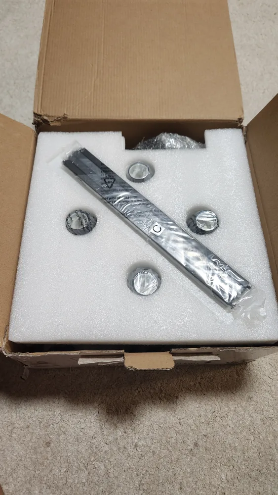 AMZASA UL Listed Black Industrial 4 Light ceiling light(NEW) image indicator(5)