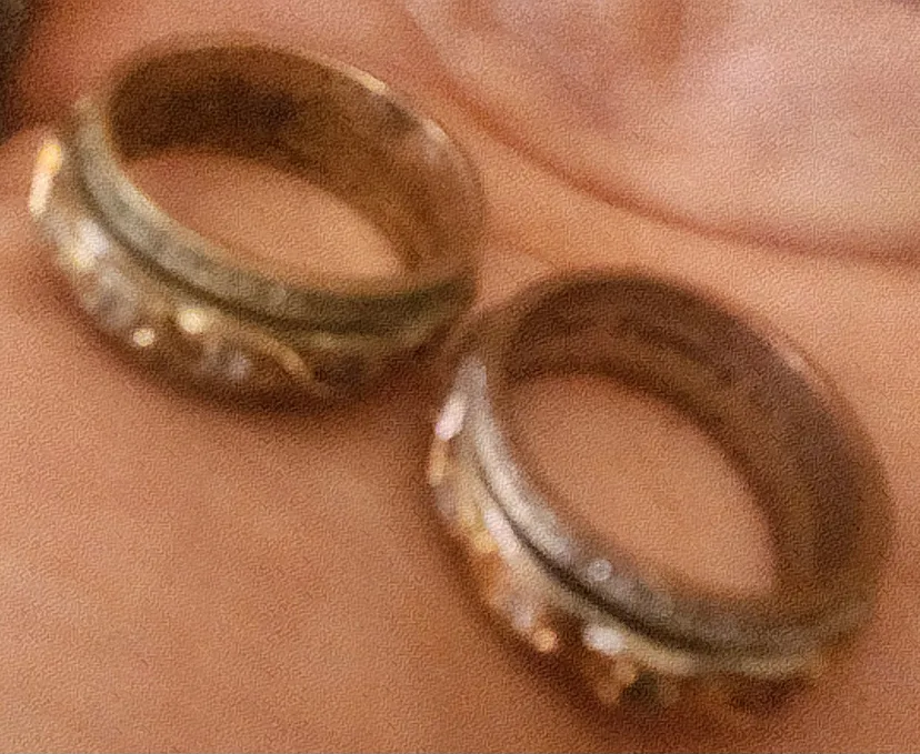 2 Vintage Style "Gemstone" Rings image indicator(5)