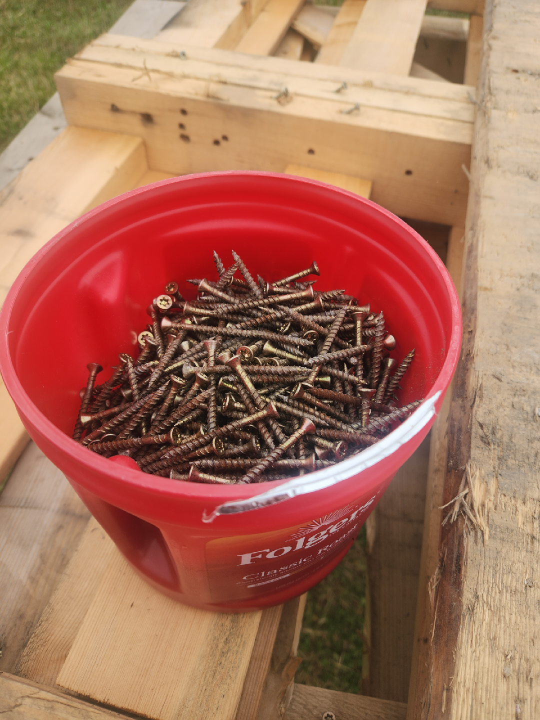 Bucket of Screws