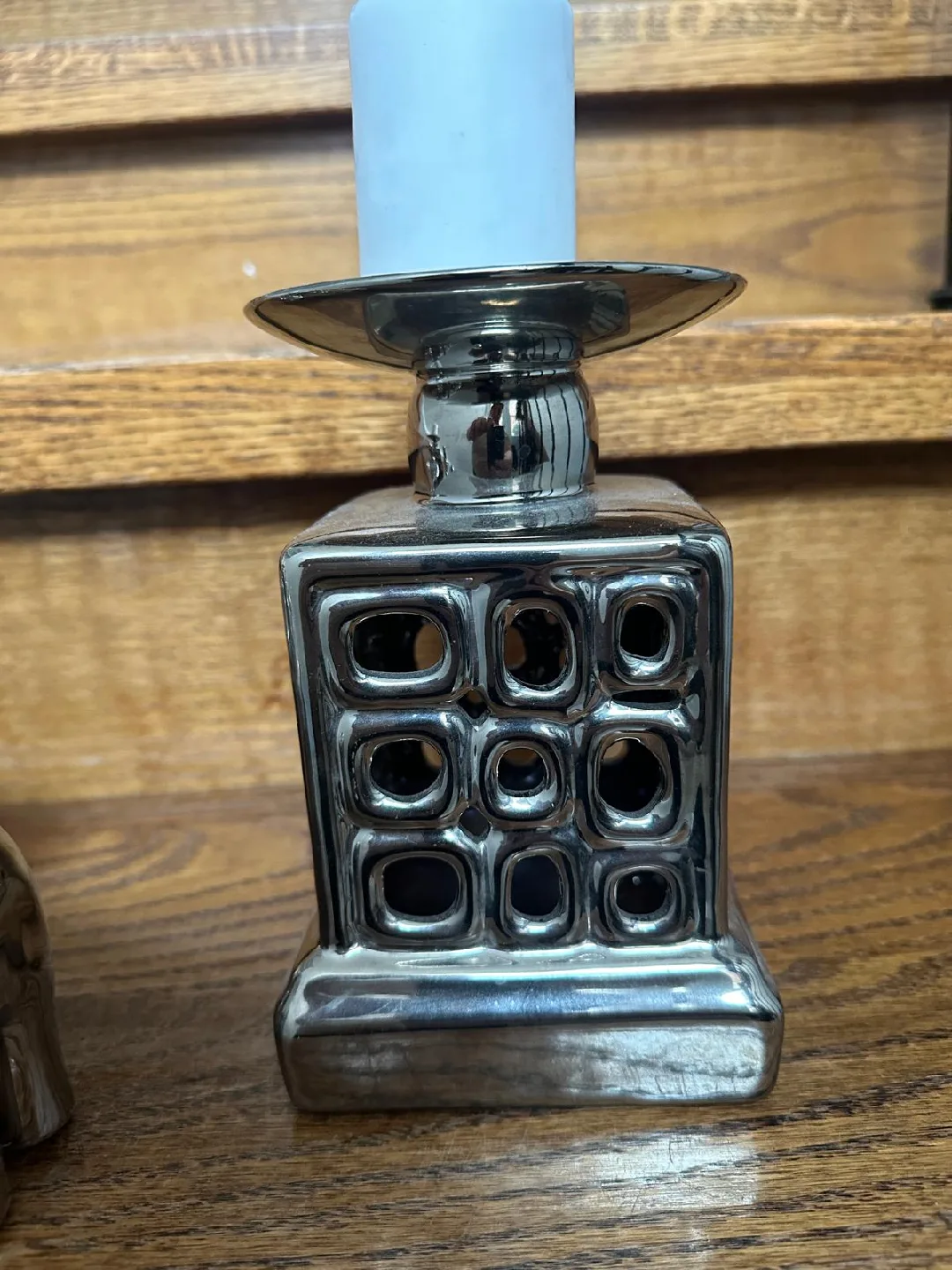 Silver Elephant Figurines & Candle Holders image indicator(2)