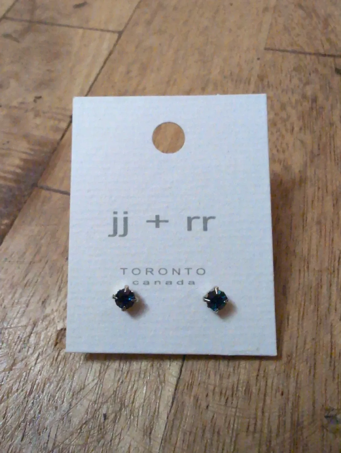 Blue Stone Earrings thumbnail