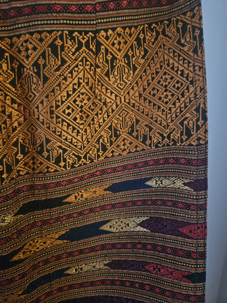 Exquisite Silk Wrap-Around Skirt from Thailand - photo 3