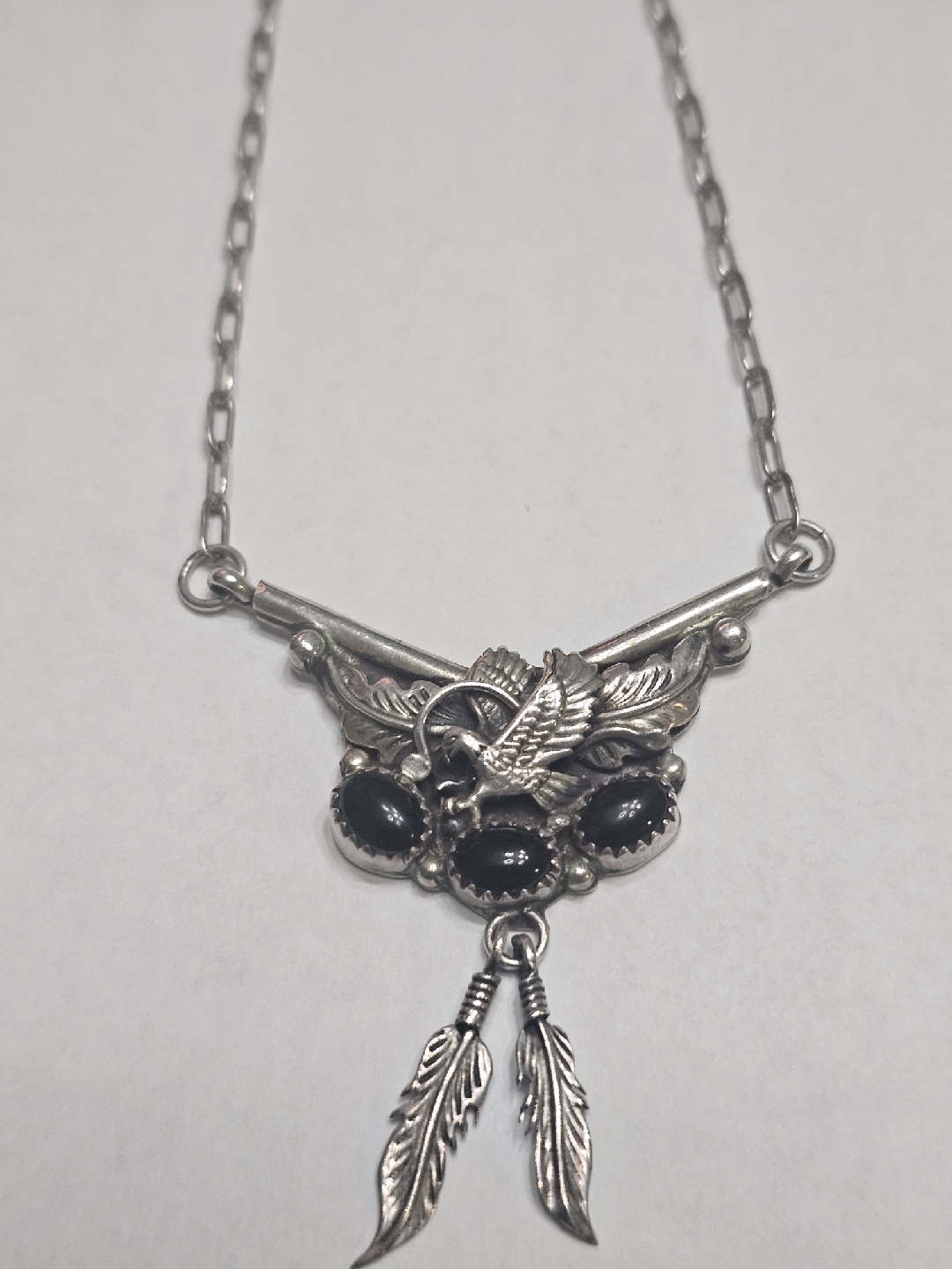 Sterling Silver Necklace & Earrings Set