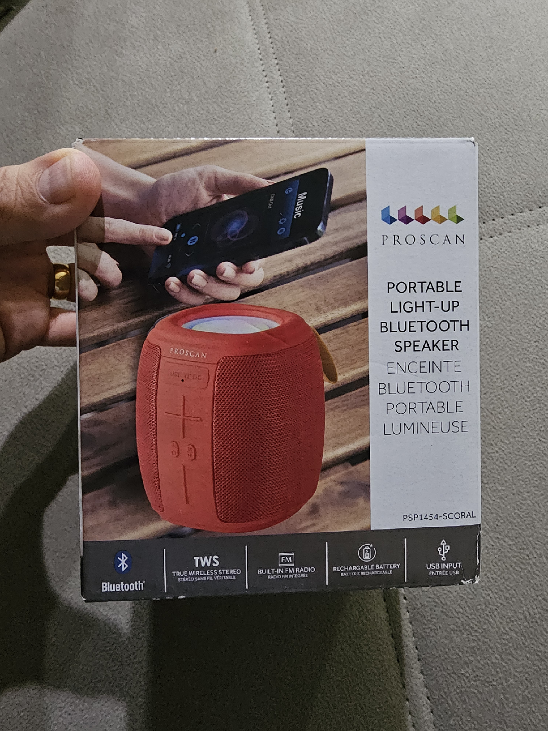 (New)light-up, Bluetooth Speaker - photo 3