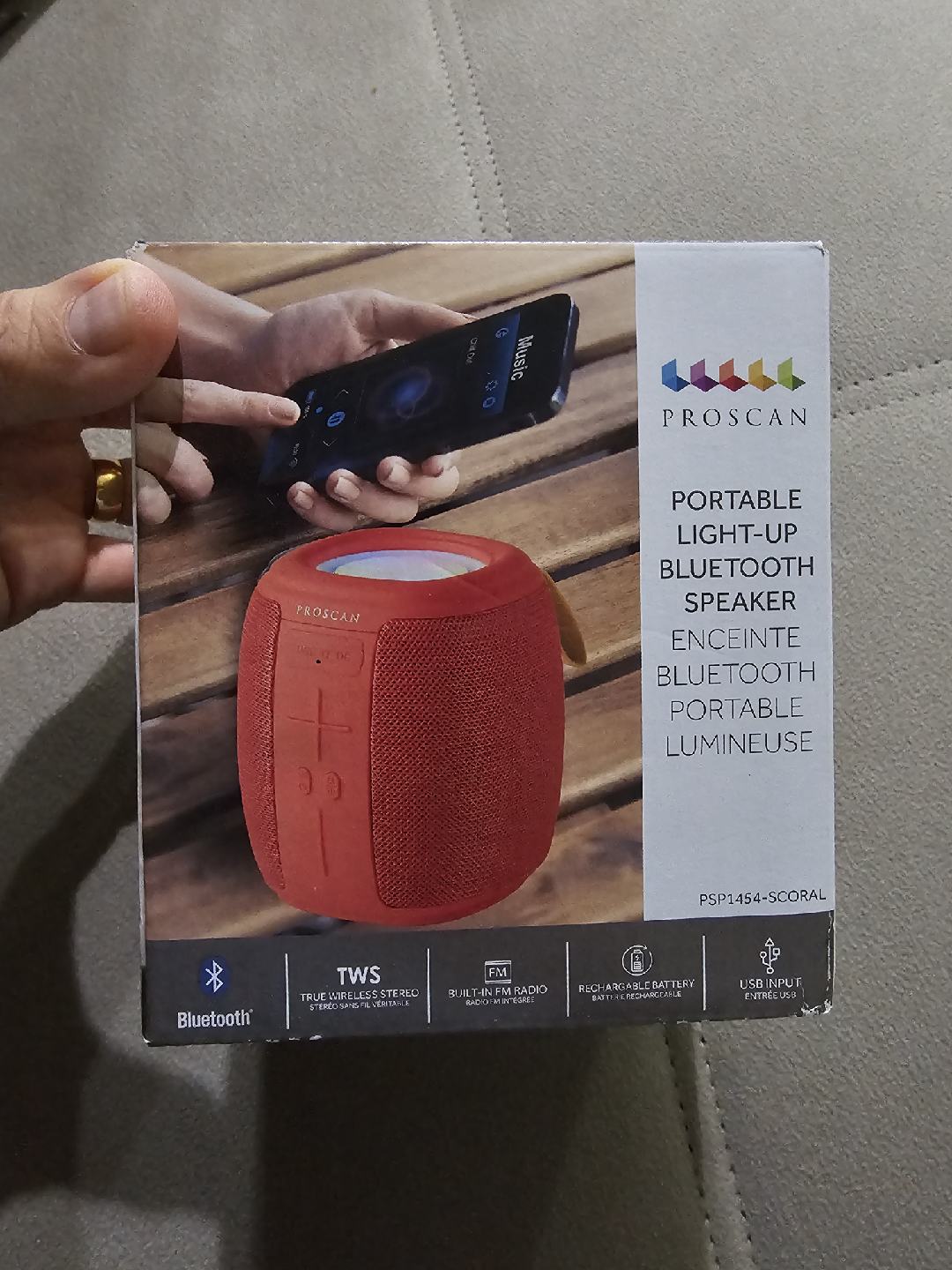 (New)light-up, Bluetooth Speaker - photo 4