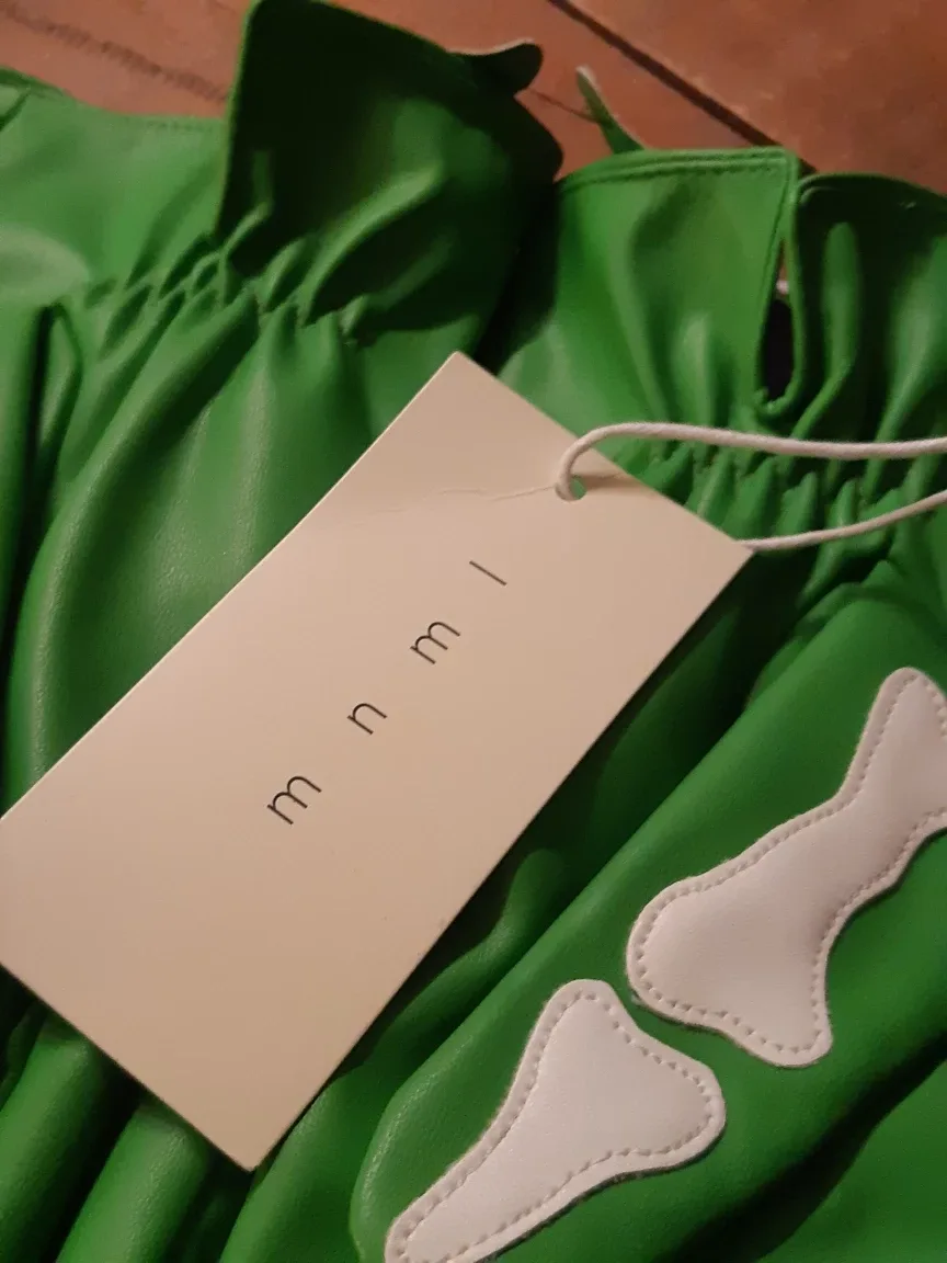 white/green skeleton gloves - new with tag - S/M image indicator(5)