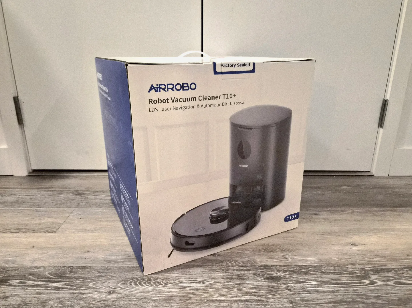 AIRROBO T10+ LiDAR Robot Vacuum (Mop + Self-Emptying + Extras) image indicator(2)