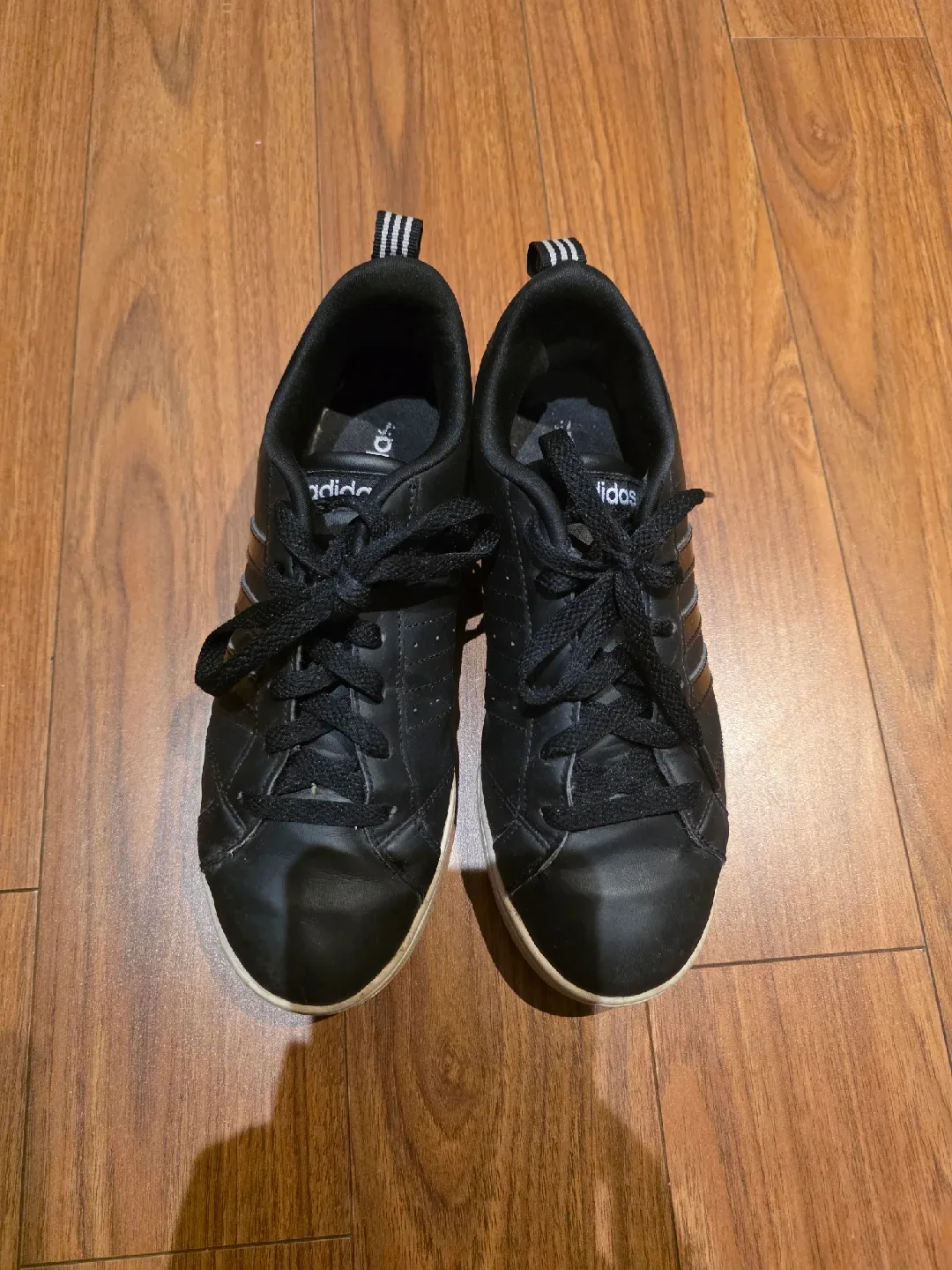 Adidas Grand Court Black Leather Sneakers - US 7 thumbnail