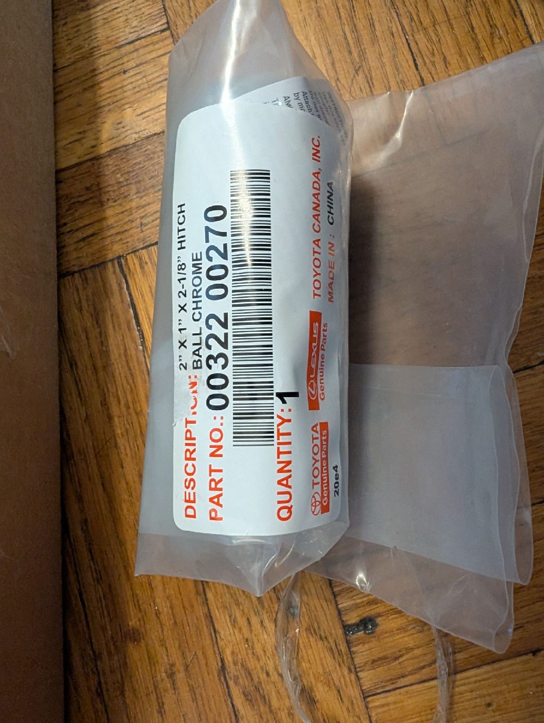 Toyota / Lexus Hitch & Ball Mount - photo 3