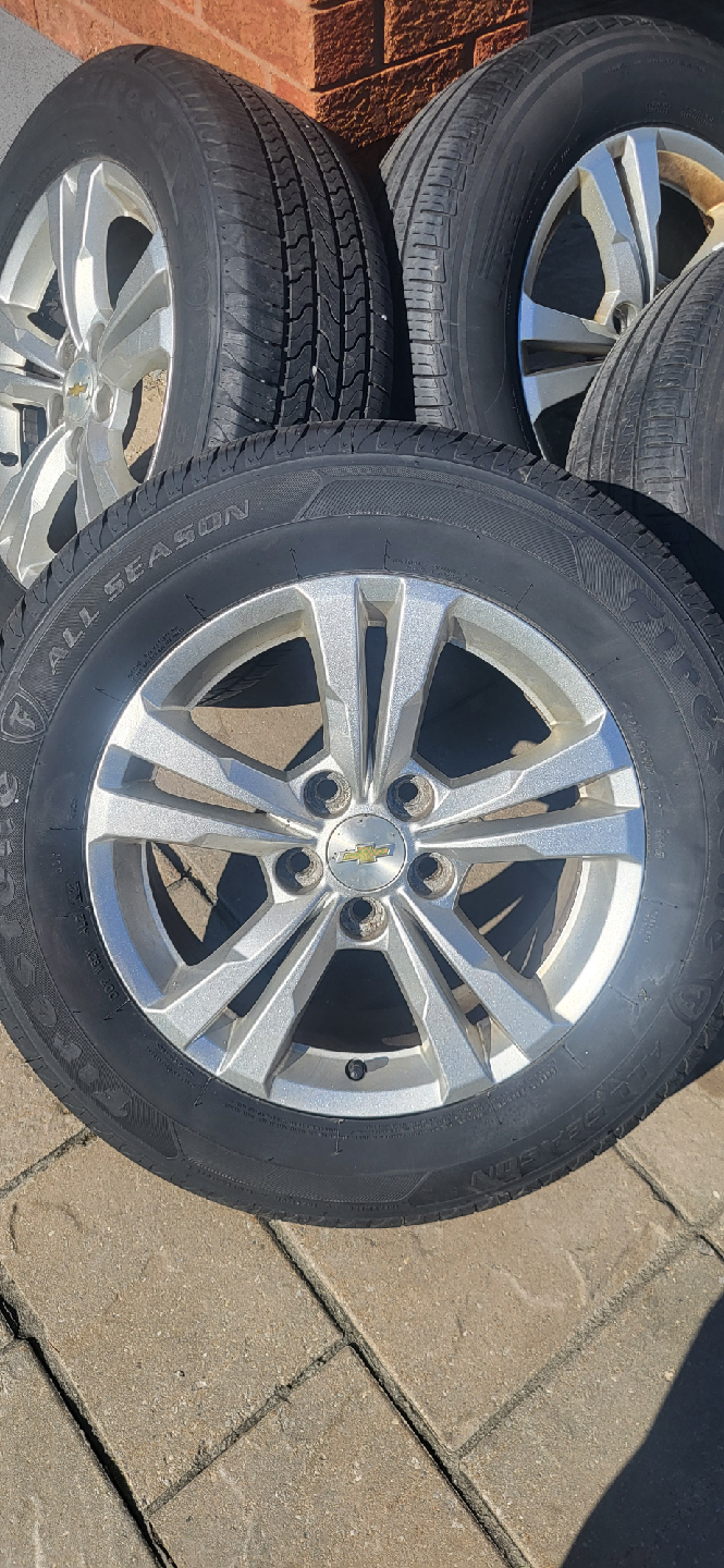 Chevrolet Rims with Pirelli All Season Tires