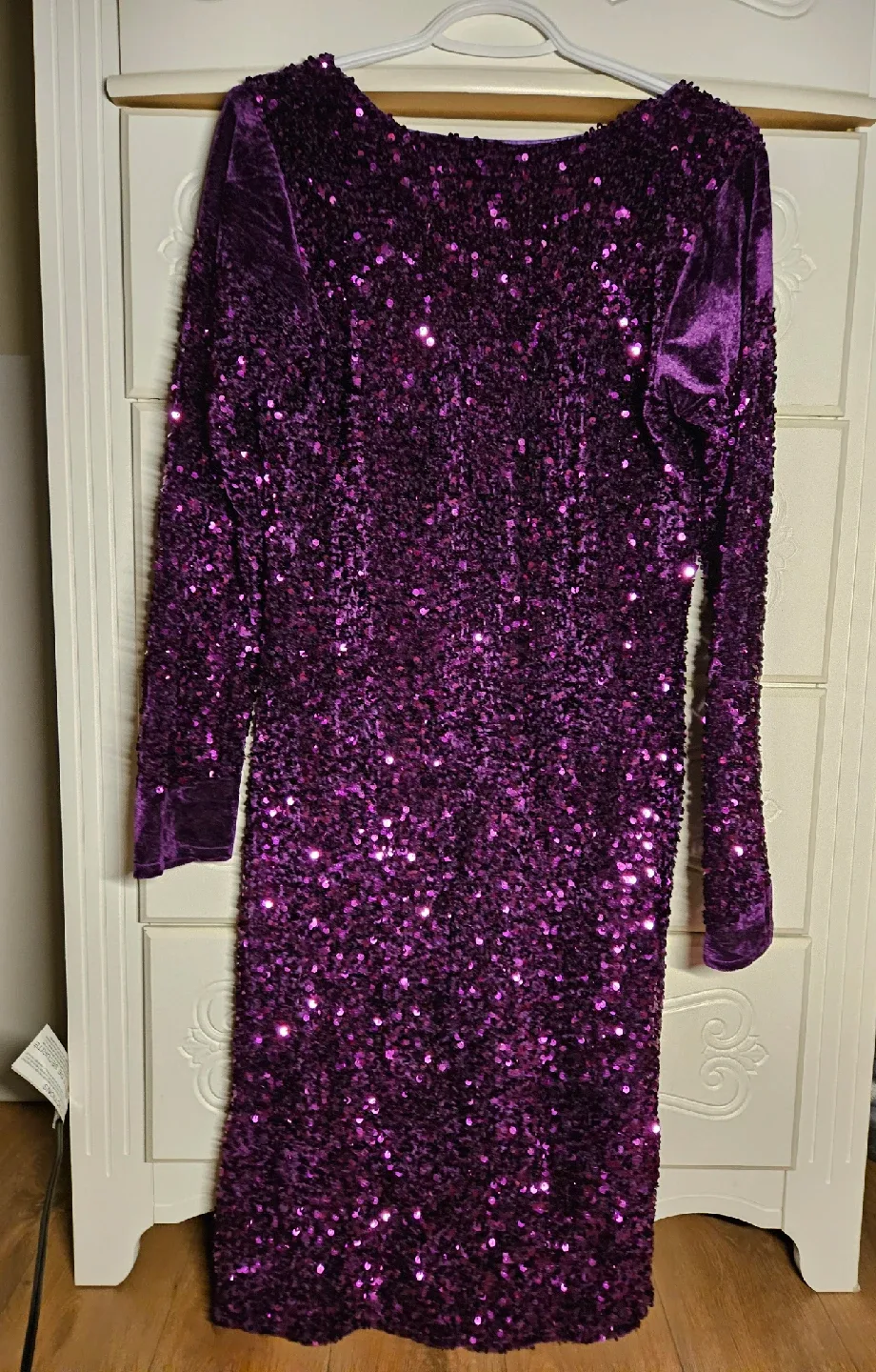 Purple Sequin Dress image indicator(2)