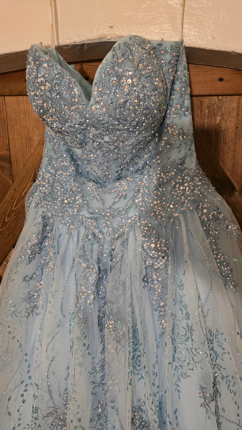 Vestido de quinceañera tamaño medio/ sweet 16 dress size medium image indicator(6)