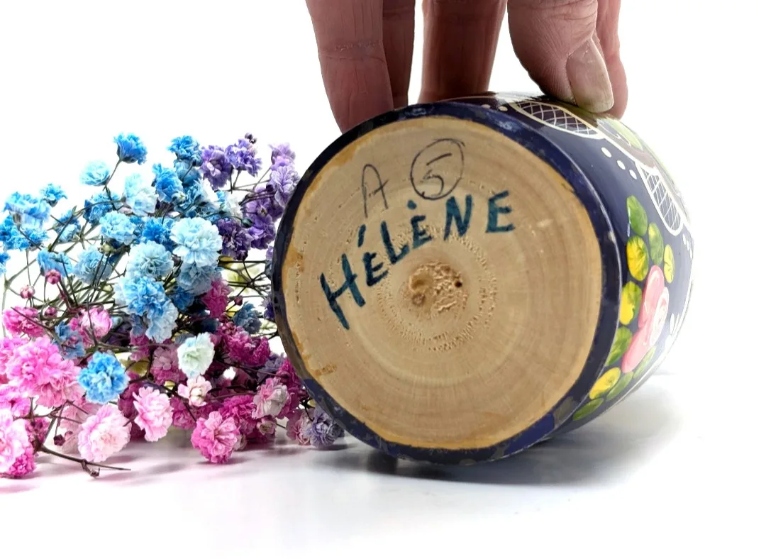 Russian Nesting Dolls ~ Matryoshka Wood Doll Set ~ Hand Painted image indicator(10)