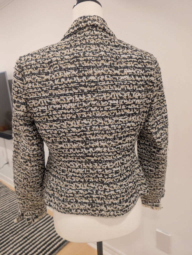 Nanette Lepore Tweed Blazer - Size 8 - photo 4