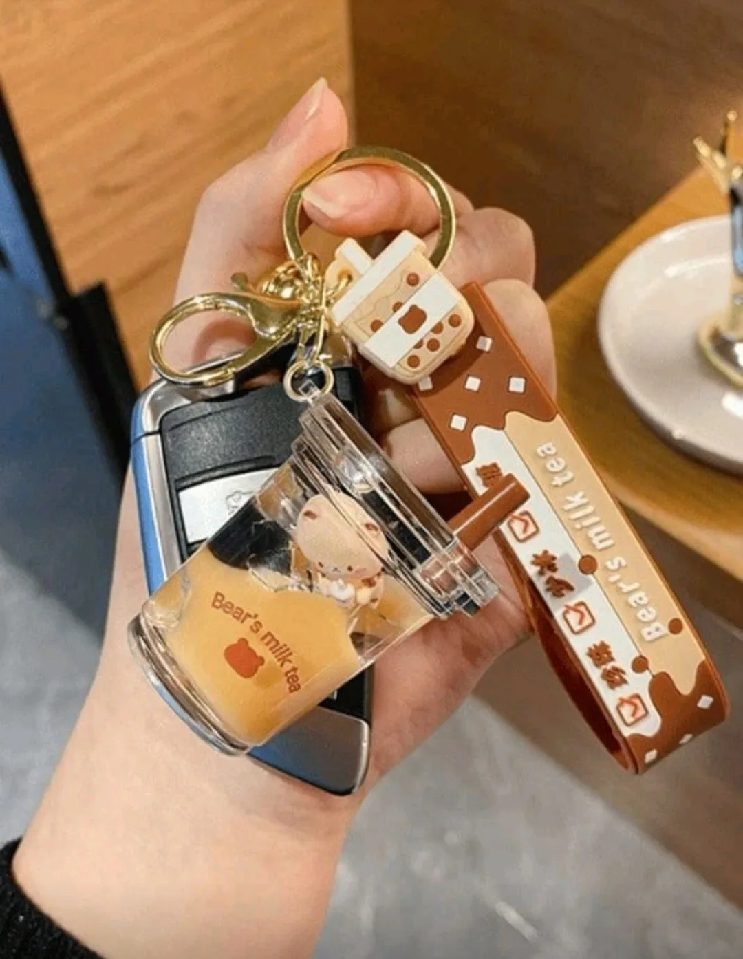 Cute Bear Keychain Accessories thumbnail